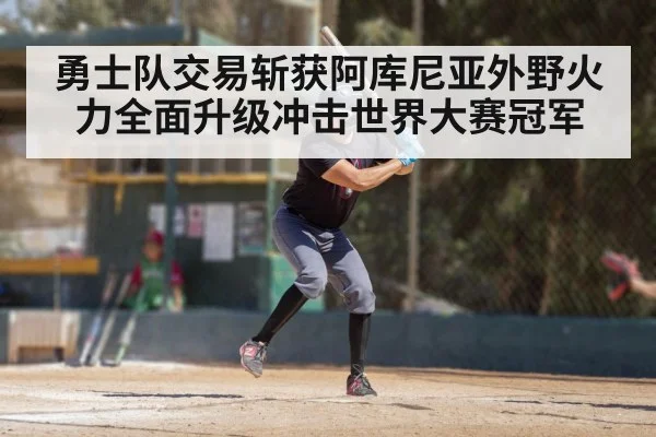 勇士队交易斩获阿库尼亚外野火力全面升级冲击世界大赛冠军